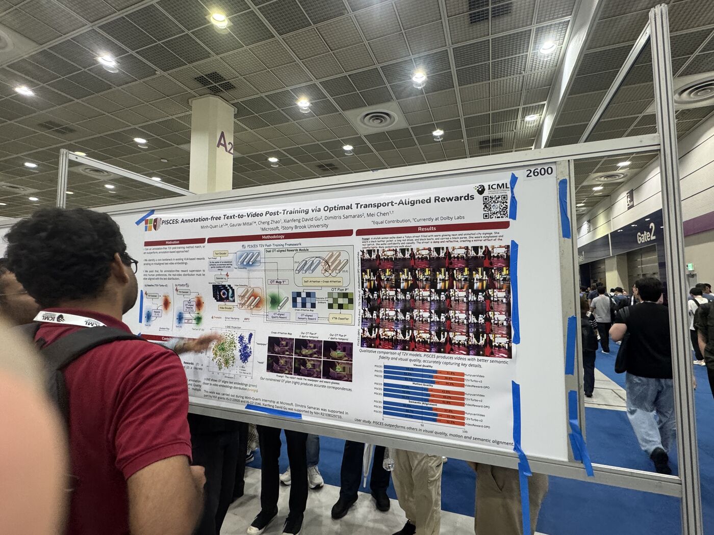 PISCES poster at ICML 2026
