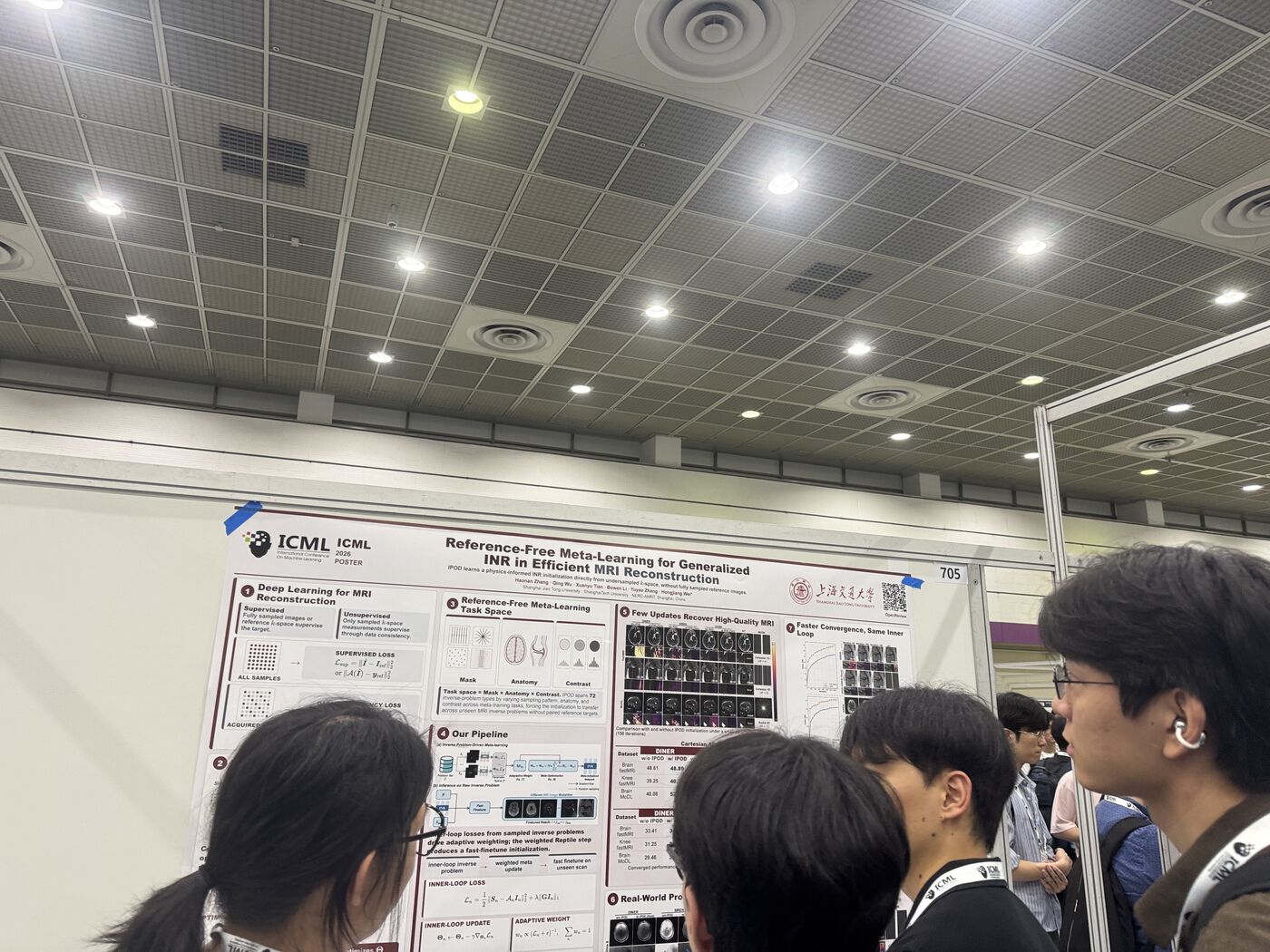 Reference-free meta-learning for MRI reconstruction poster at ICML 2026