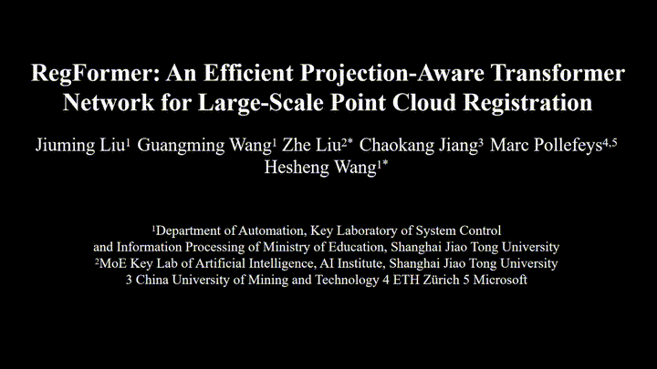 RegFormer++: An Efficient Large-Scale 3D LiDAR Point Registration Network with Projection-Aware 2D Transformer preview