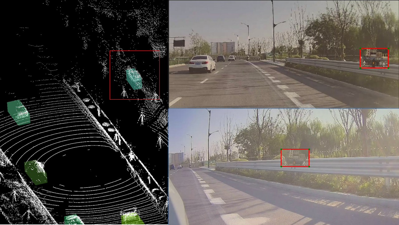 Real-instance copy-paste in image and point cloud
