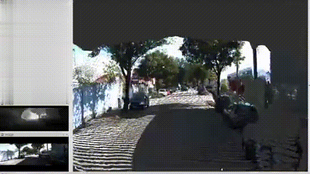 Monocular SLAM dense mapping