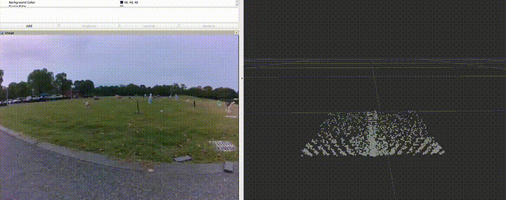Lightweight 2D BEV safety detection